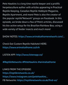 The show notes