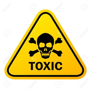 Toxic vector sign