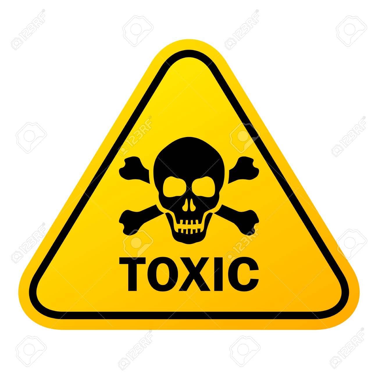 Toxic vector sign